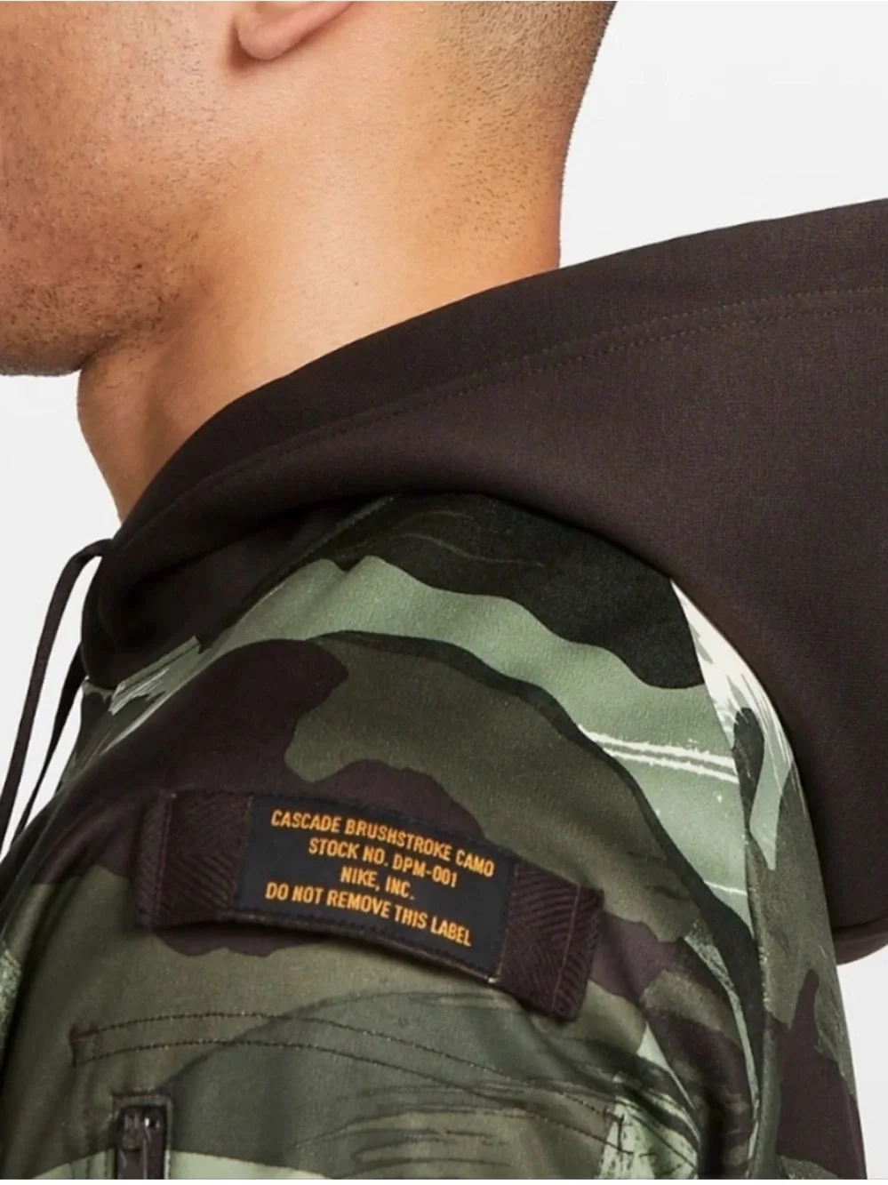 Men's Performance Hoodie in Olive Camo
